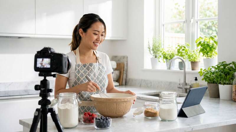 撸撸社美食视频
